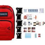 Quake Kits Emergency Kit for Disaster Preparedness - 72 Hour Kit - Emergency Go Bag with Food and Water, First Aid, and Emergency Preparedness Tools