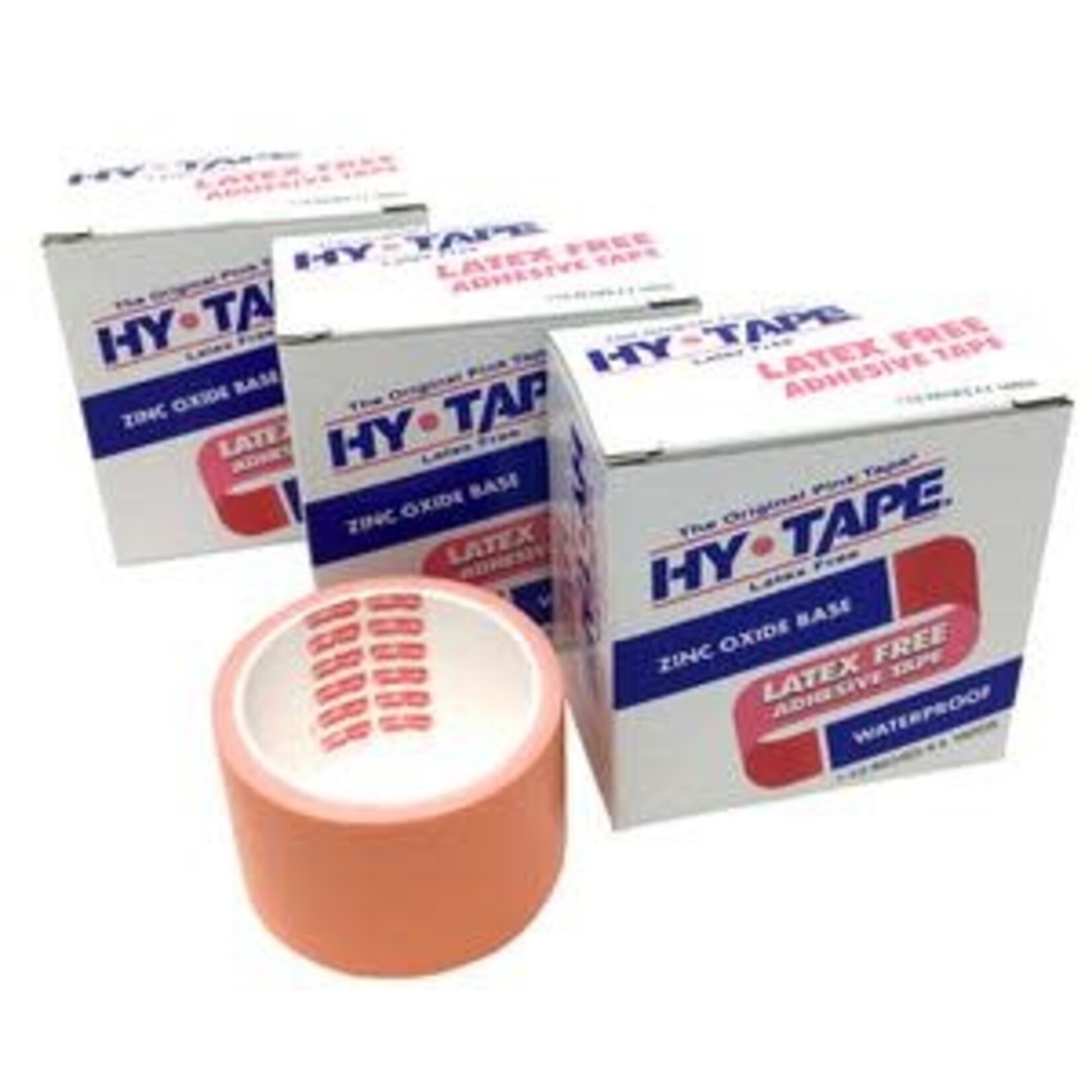 Original Pink Tape 1/2" x 5 yds, Waterproof, Flexible, Latex-free, Zinc Oxide Based, Individually Packaged