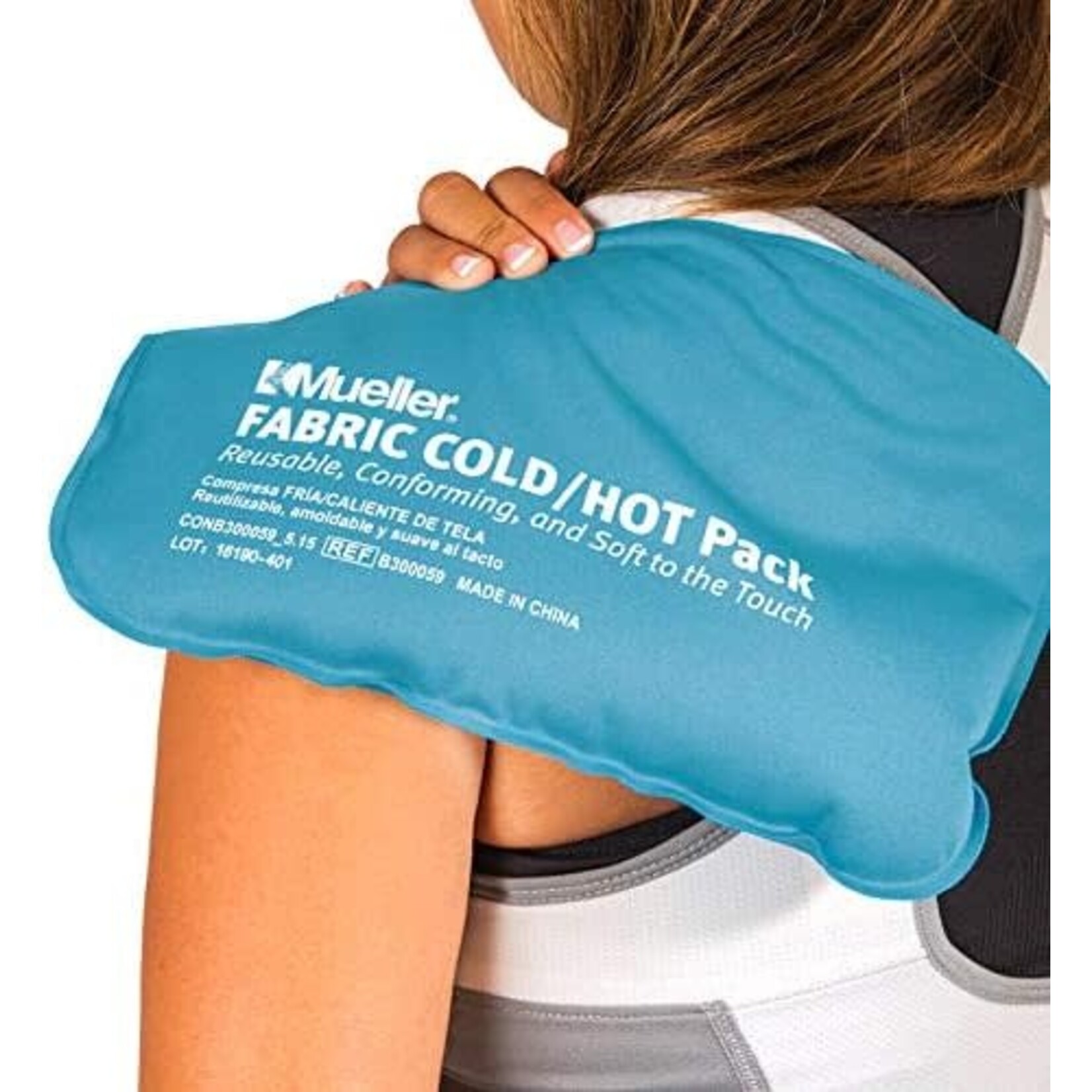 Mueller Sports Medicine RecoveryCare Fabric Reusable Cold/Hot Pack, for Men and Women, One Size