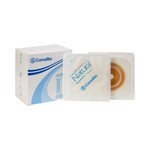 ConvaTec Sur-fit Natura Cut-to-fit Flexible Wafer 4" x 4" Flange 1-3/4" White 10/BX