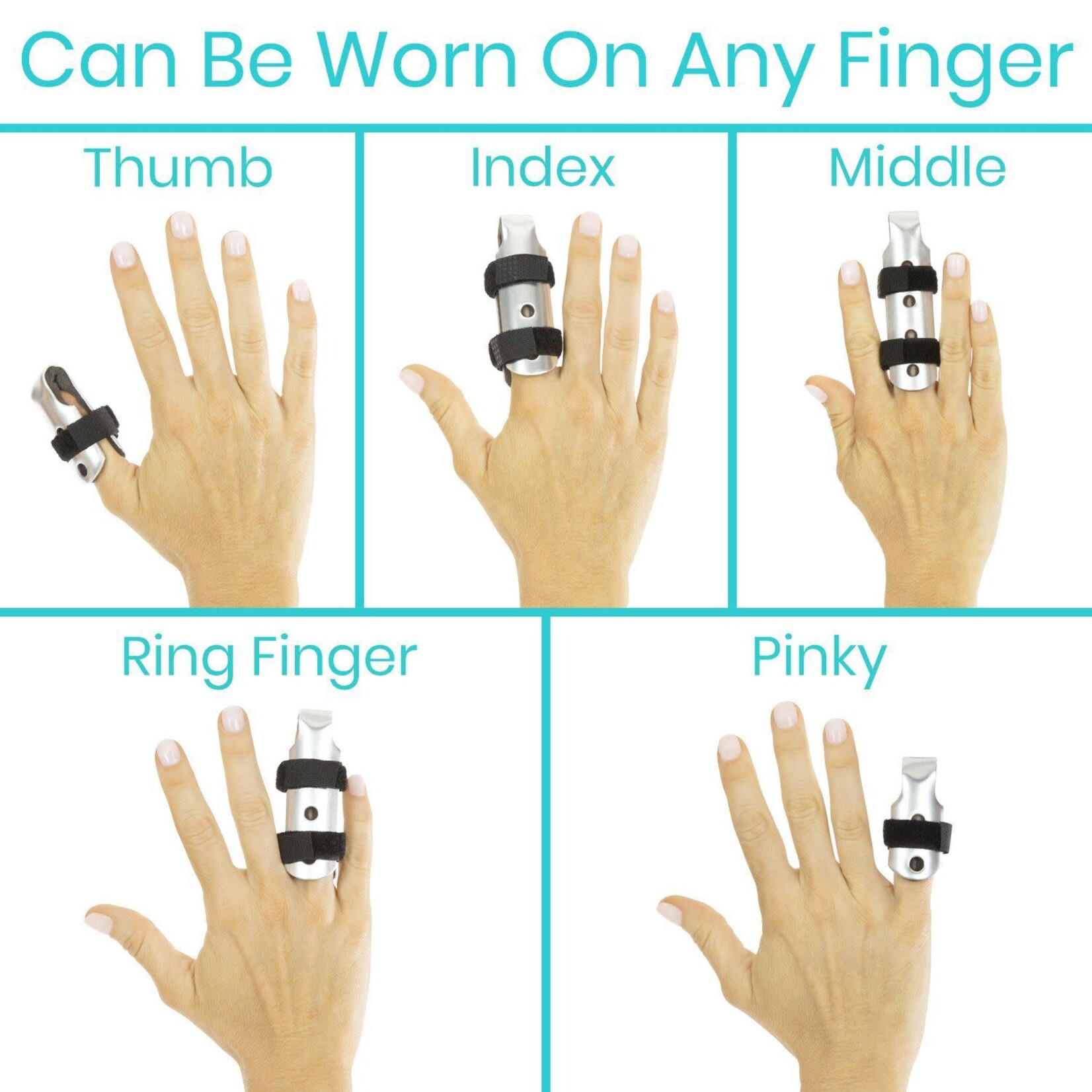 Vive Health Aluminum Finger Splint