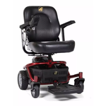 Golden Technologies LiteRider Transport Chair – 300 lbs. Capacity – Batteries Included RED Envy