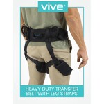 Heavy Duty Transfer Belt With Leg Straps