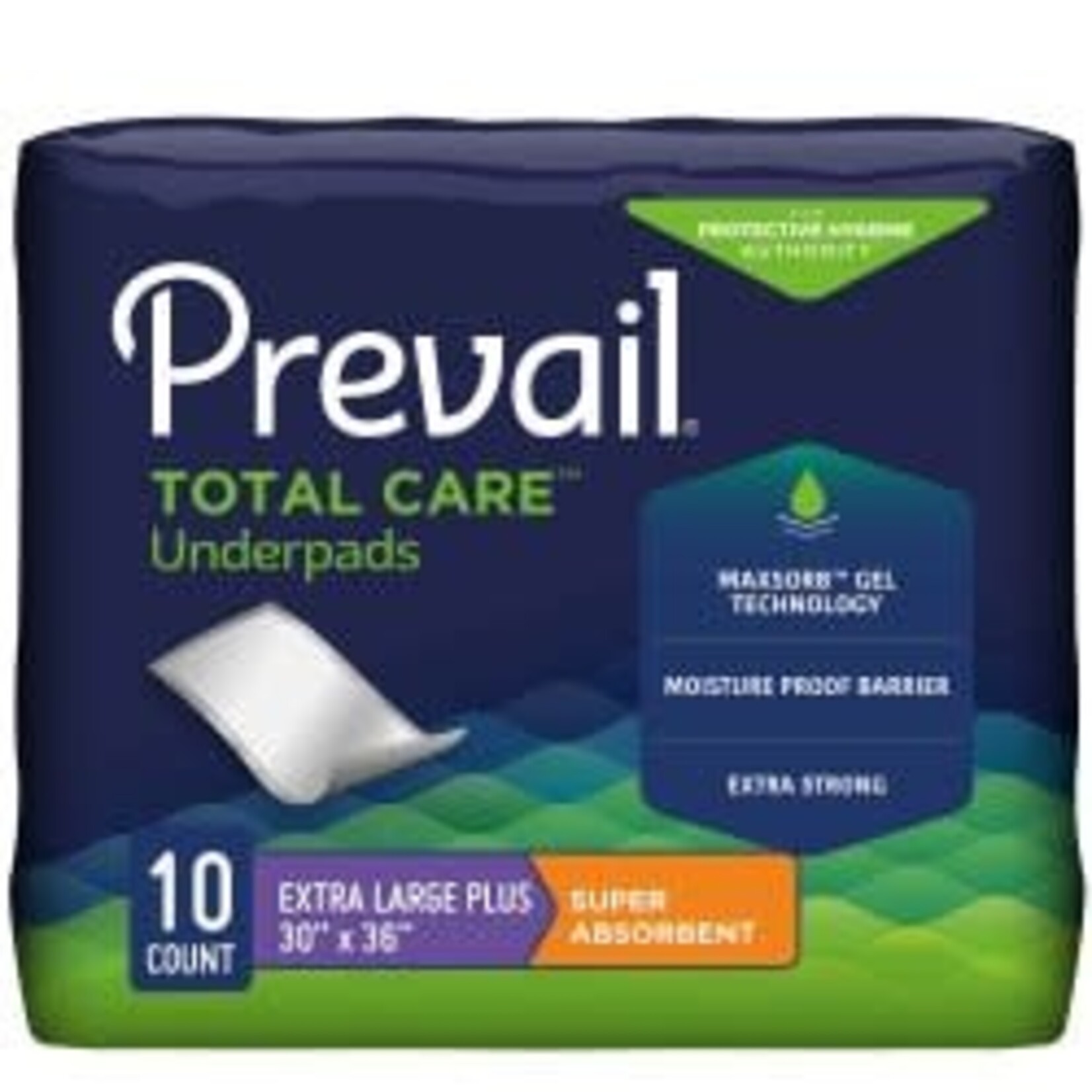 Prevail Disposable Underpads X-Large 30" x 36 (40 each)