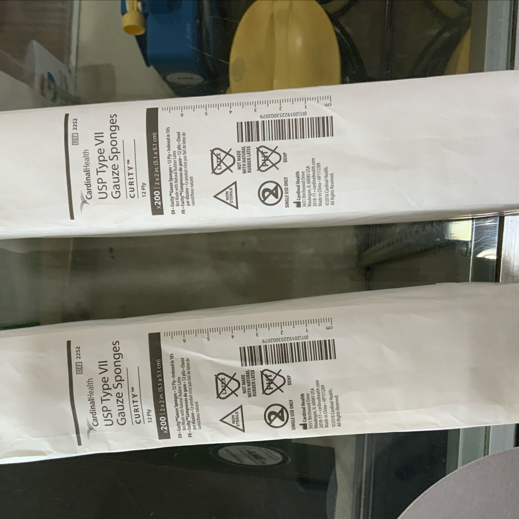 Cardinal Health Cardinal Helth USP Type VII Gauze Sponge 12 ply 2 x 2 inch.