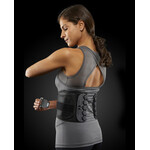 Back Support with Low-Friction Pulley System