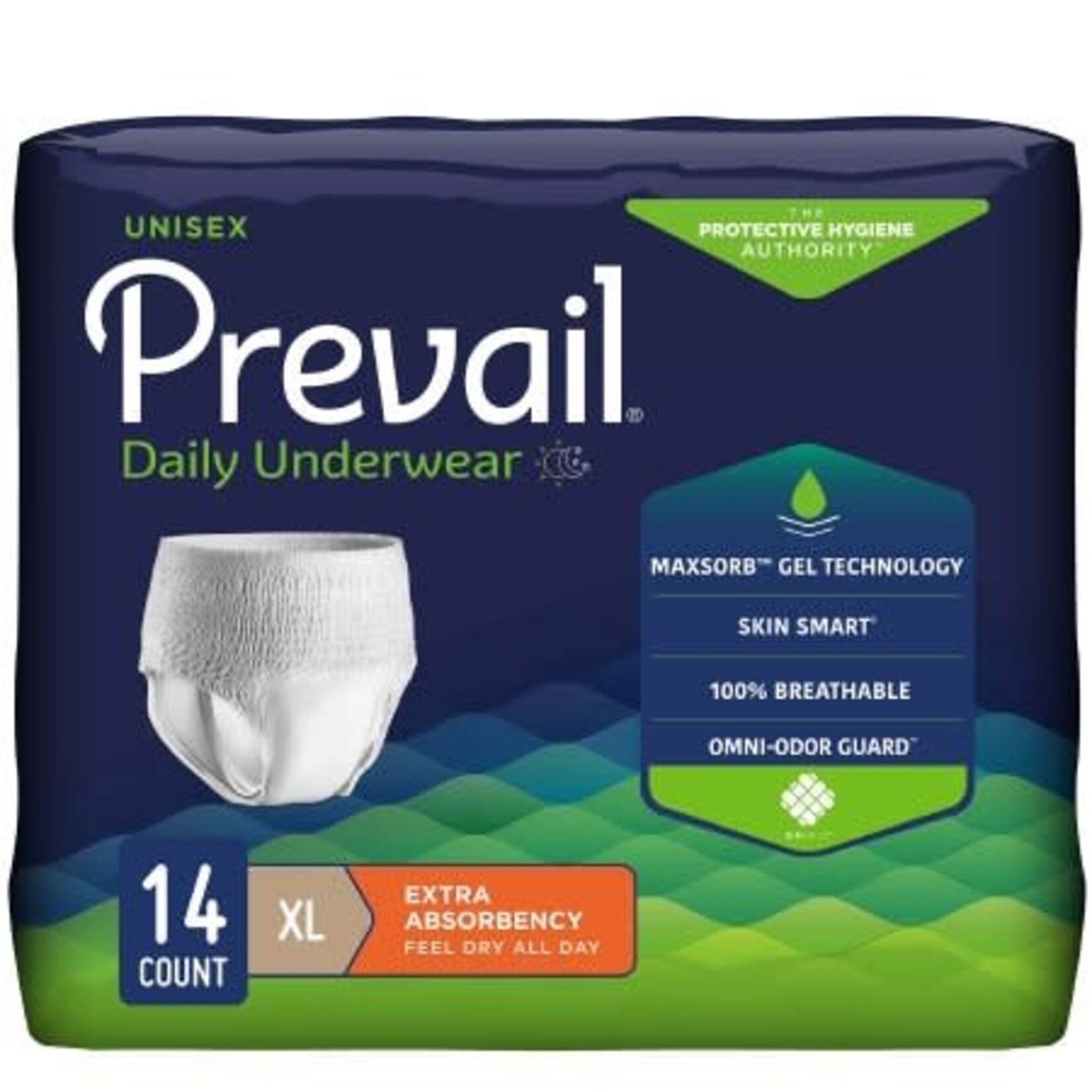Prevail PV-5 Prevail Unisex Protective Hygiene Underwear