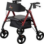 Nova STAR 8 WB PETITE ROLLATOR RED