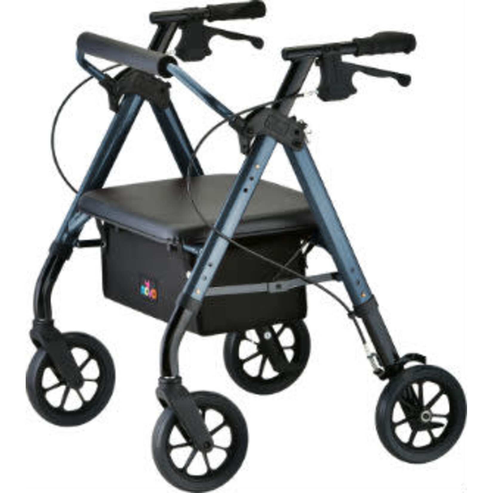Nova STAR HEAVY DUTY PETITE ROLLATOR, 450 LB. WEIGHT CAPACITY, BLUE