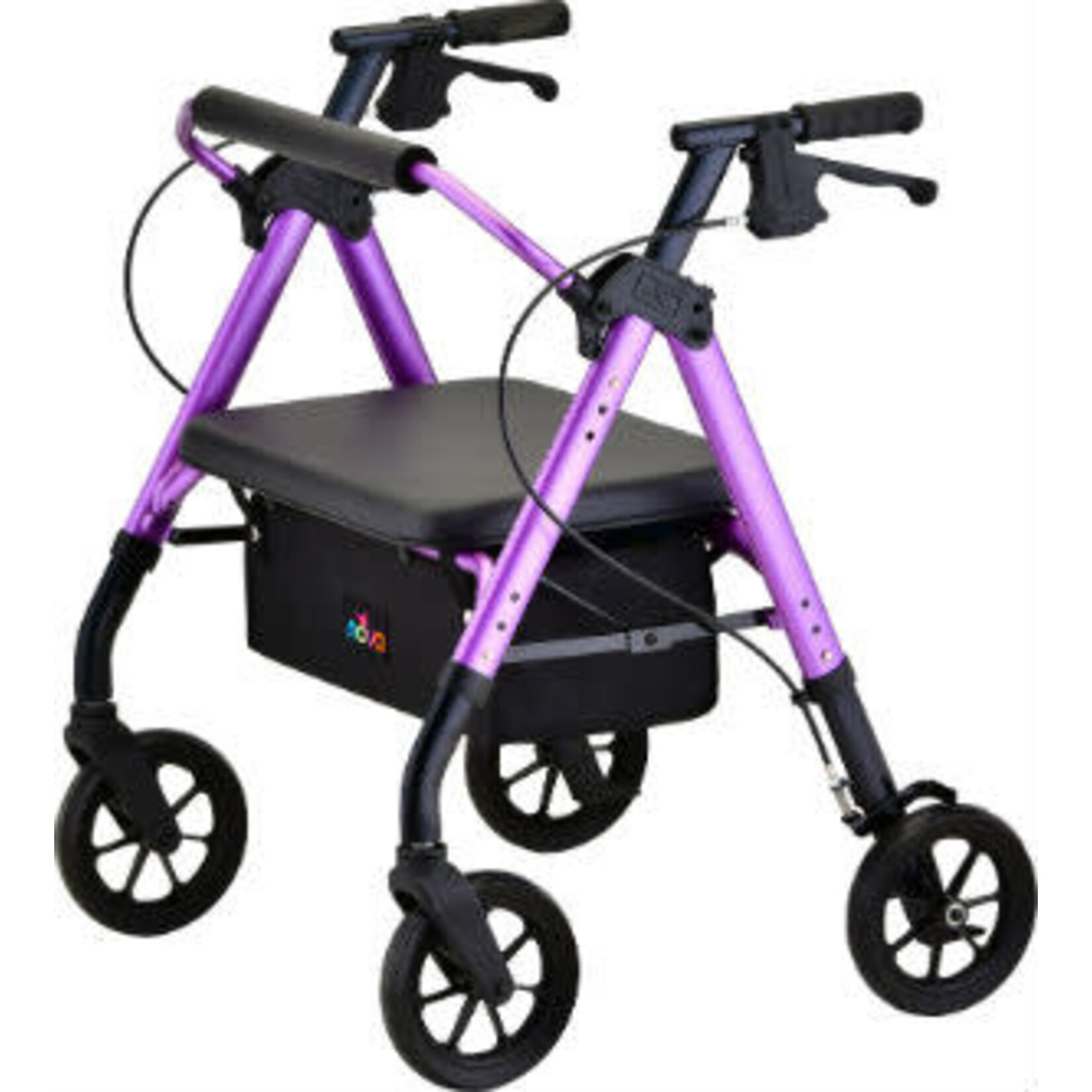 Nova STAR HEAVY DUTY PETITE ROLLATOR, 450 LB. WEIGHT CAPACITY, PURPLE