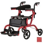 Nova HYBRID GEMINI ROLLATOR WALKER /TRANSPORT CHAIR