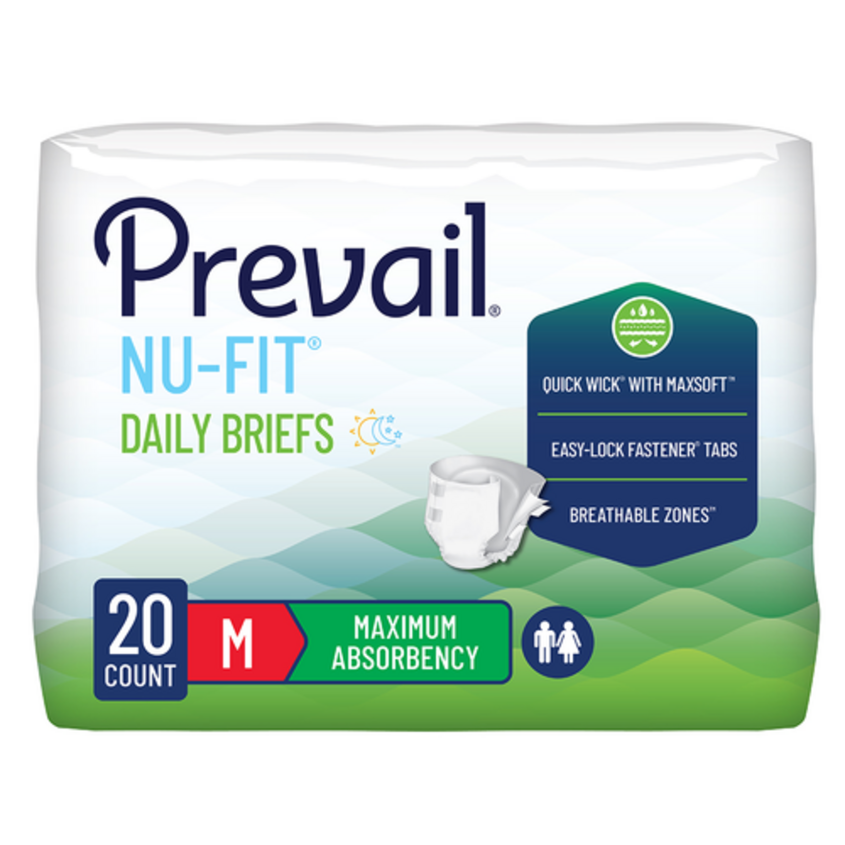 First Quality NU-Fit Adult Briefs, Maximum Absorbency, Package