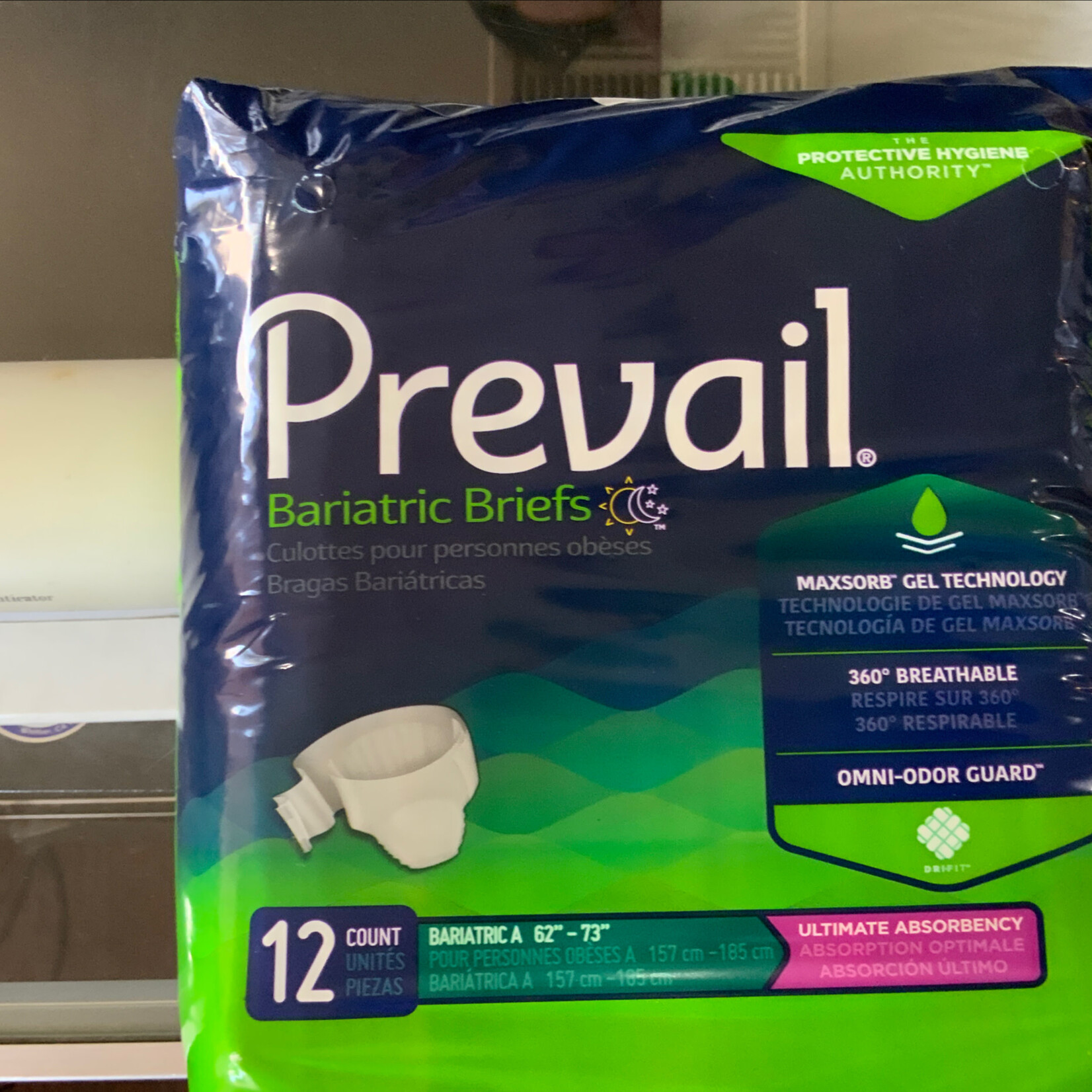 First Quality Adult Bariatric Briefs, Ultimate Absorbency, Package