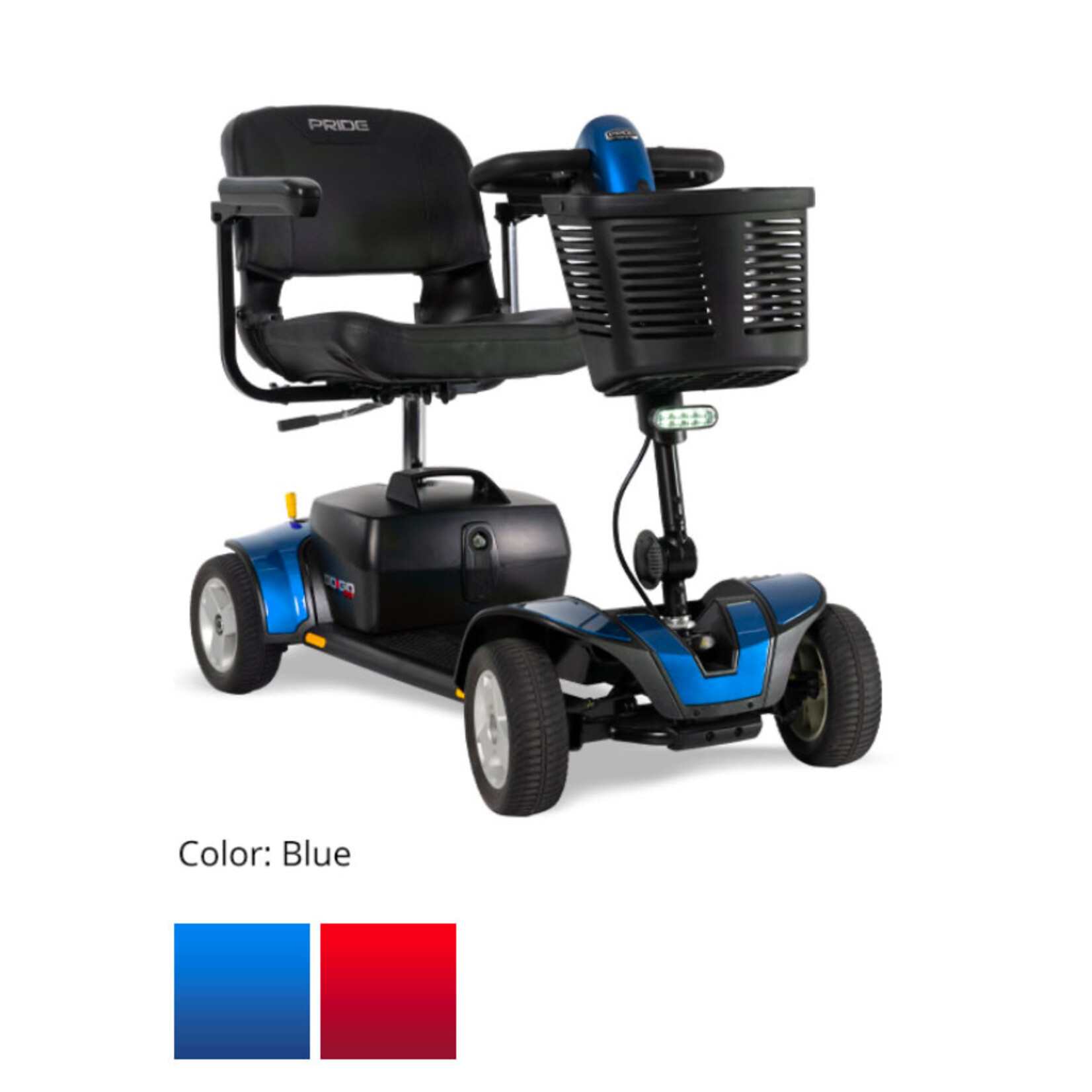 Pride Go Go (GOGO) Sport 4-Wheel Scooter 18 AH Scooter