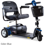 Pride Go Go (GOGO) Sport 3-Wheel Scooter 18 AH Scooter