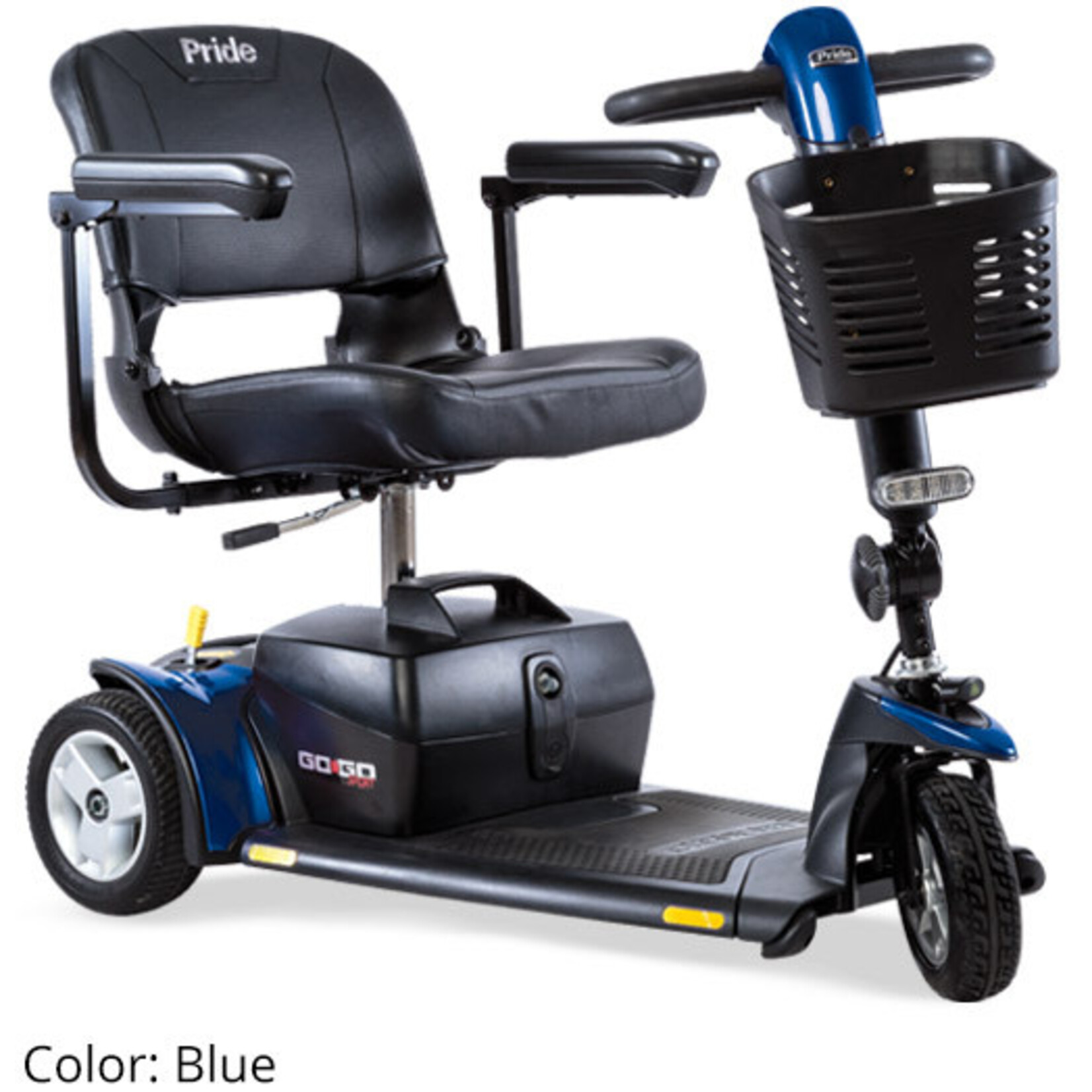 Pride Go Go (GOGO) Sport 3-Wheel Scooter 18 AH Scooter