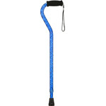 Nova Heavy Duty OFFSET CANE BLUE WAVES