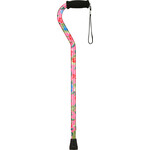 Nova Heavy Duty OFFSET CANE PINK GARDEN