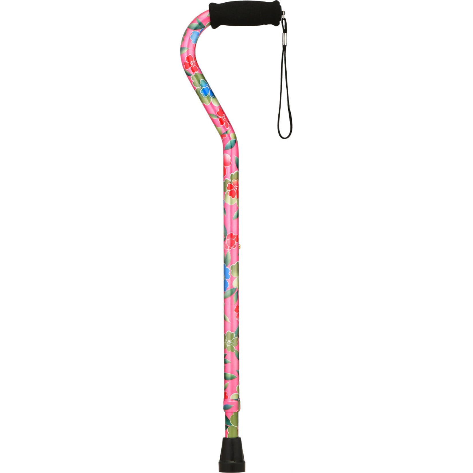 Nova Heavy Duty OFFSET CANE PINK GARDEN