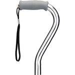 Nova HEAVY DUTY CANE OFFSET SILVER