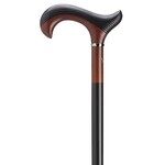 Harvy Ergonomic Hand Carved Styrated Derby Cane