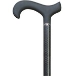 Harvy Men's Triple Wound Design, Carbon Fiber - Extra Long Cane