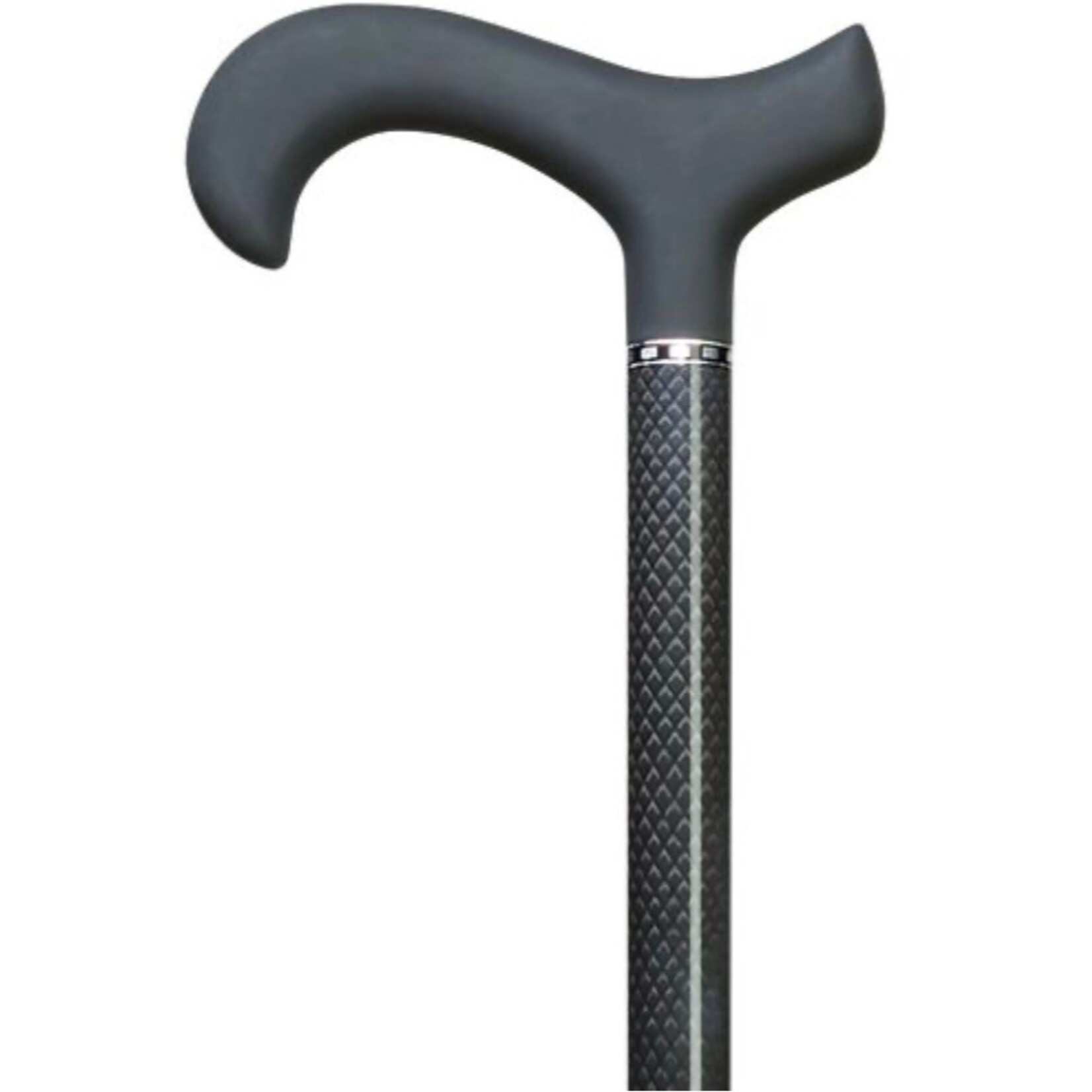 Harvy Men's Triple Wound Design, Carbon Fiber - Extra Long Cane