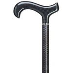 Harvy Men's Carbon Fiber Triple Wound Cane