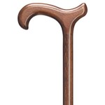 Harvy Mens First Choice Derby Handle, Walnut Cane
