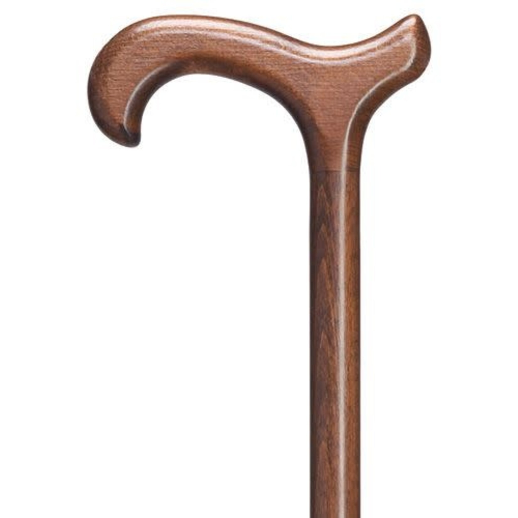 Harvy Mens First Choice Derby Handle, Walnut Cane