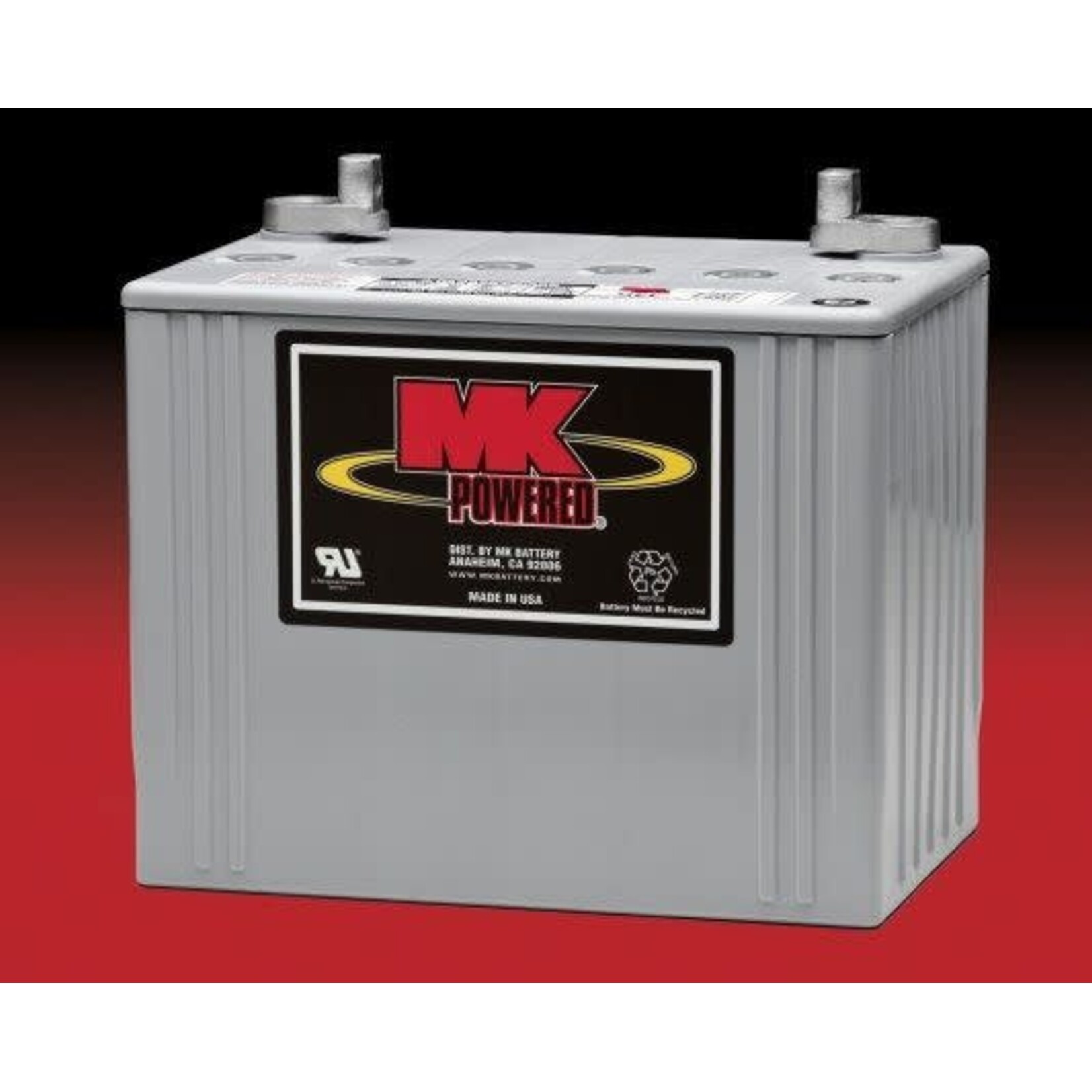 MK Battery 12v 75ah Battery - Group 24 Gel