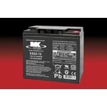 MK Battery 12v 22ah Battery, Flat Top - SLA