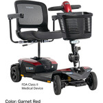 Pride Go Go (GOGO) Endurance AL+ 4-wheel with 8AH Lithium Battery Scooter