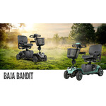 Pride Baja Bandit with 20 AH Lithium Battery 4-wheel Scooter