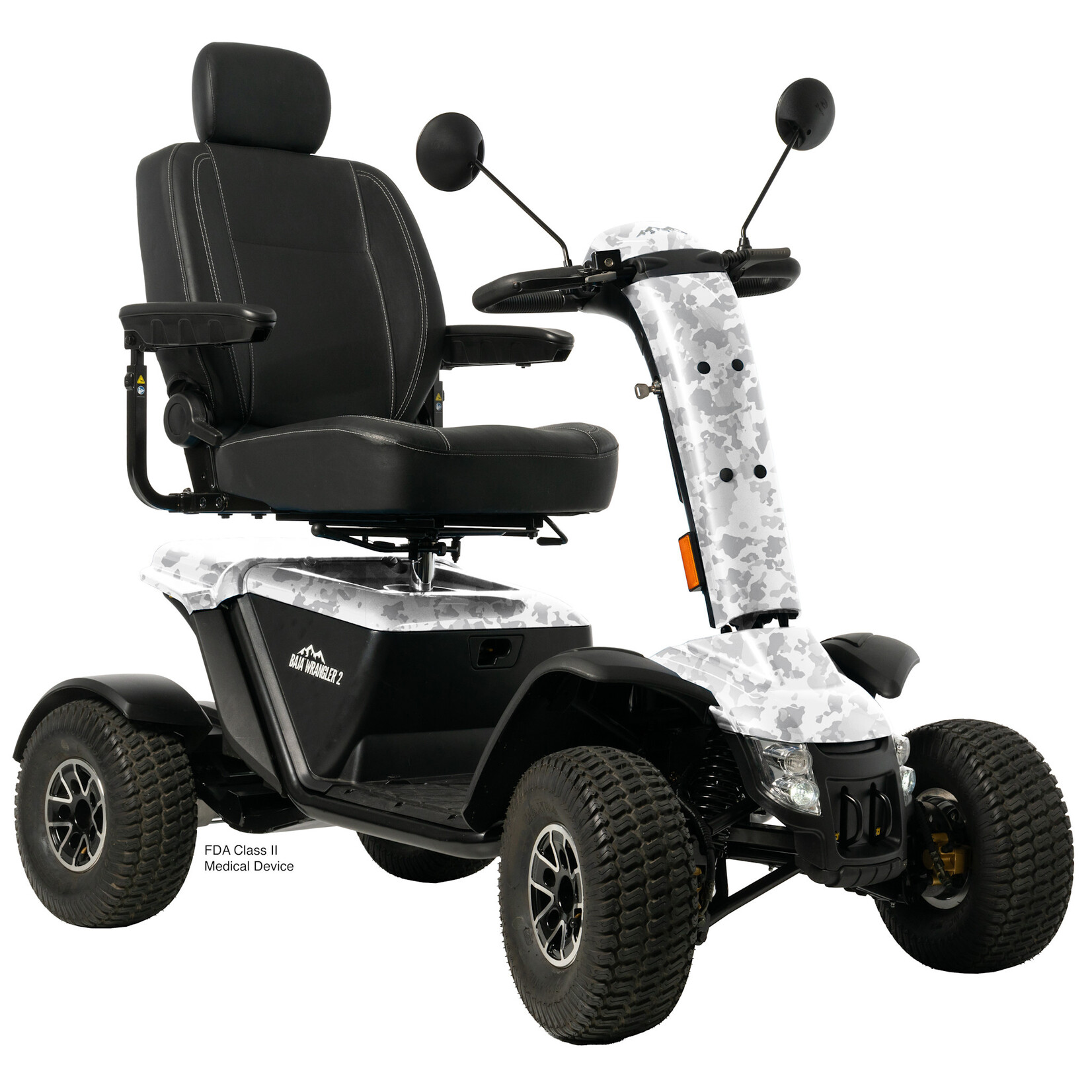 Pride Baja Wrangler 2 with 75 AH Battery 4-wheel Scooter