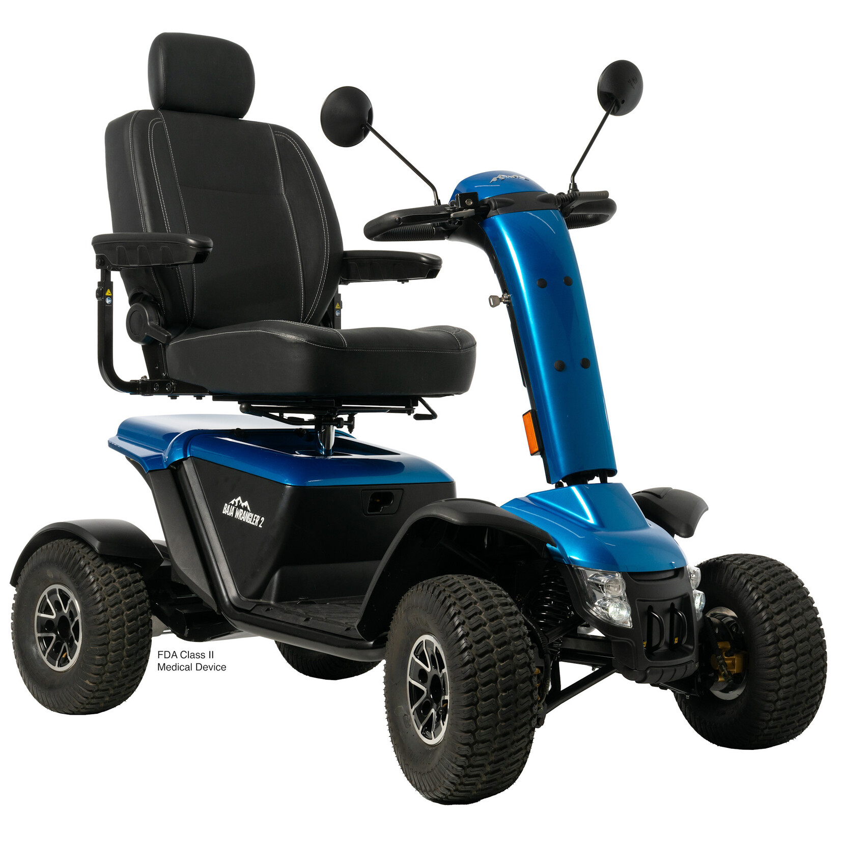 Pride Baja Wrangler 2 with 100 AH Battery 4-wheel Scooter