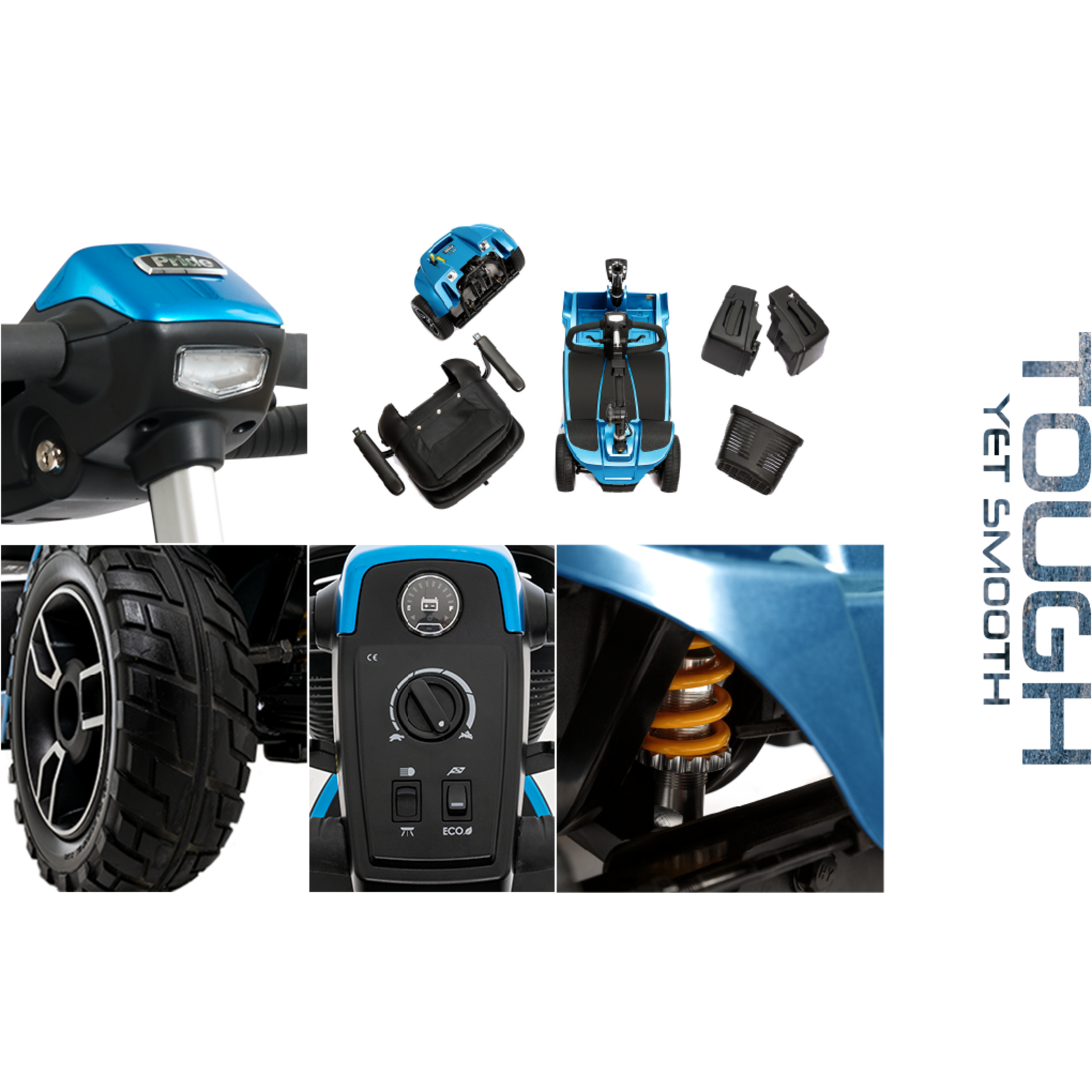Pride Revo 2.0 4-Wheel Scooter