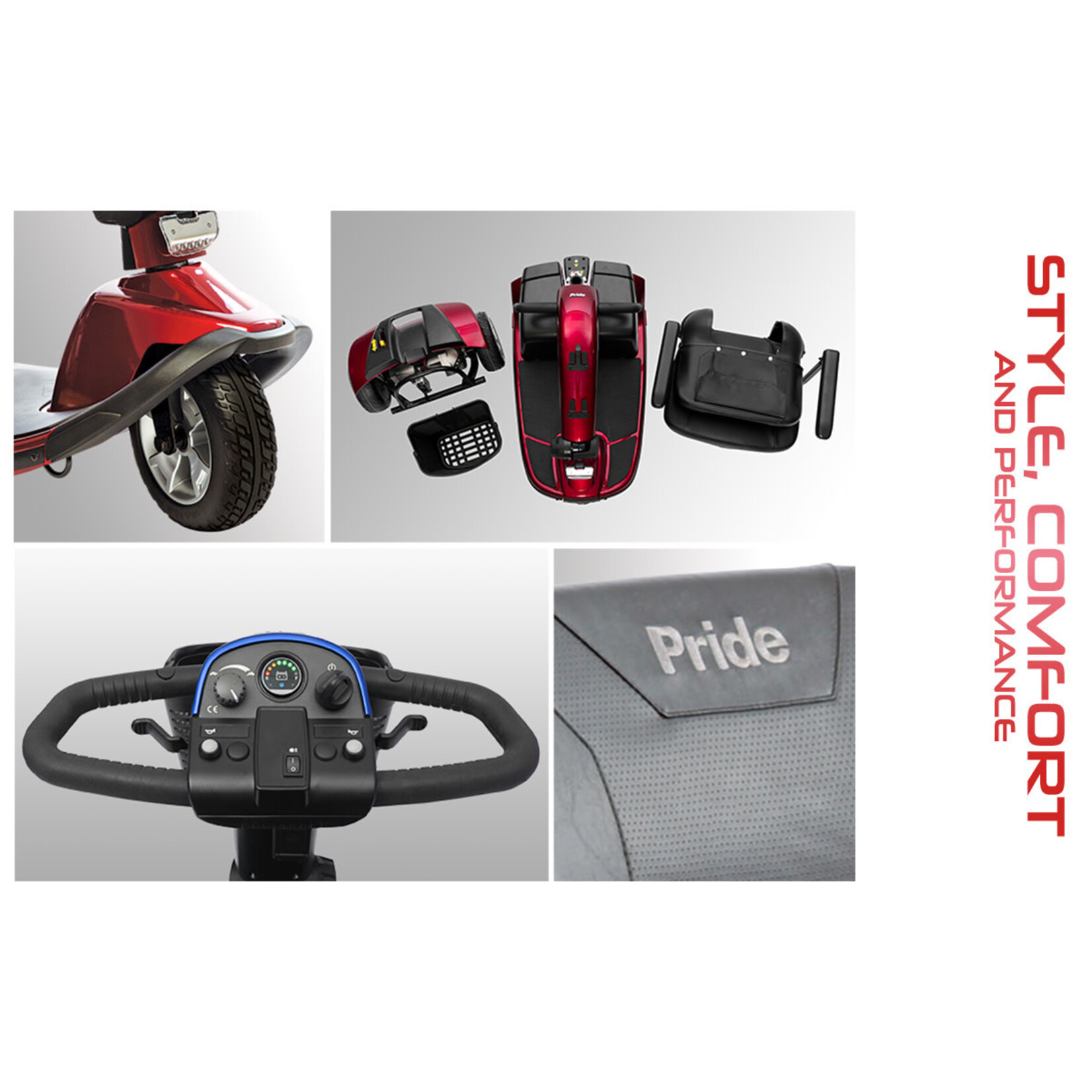 Pride Victory 10 3-Wheel U1 Scooter