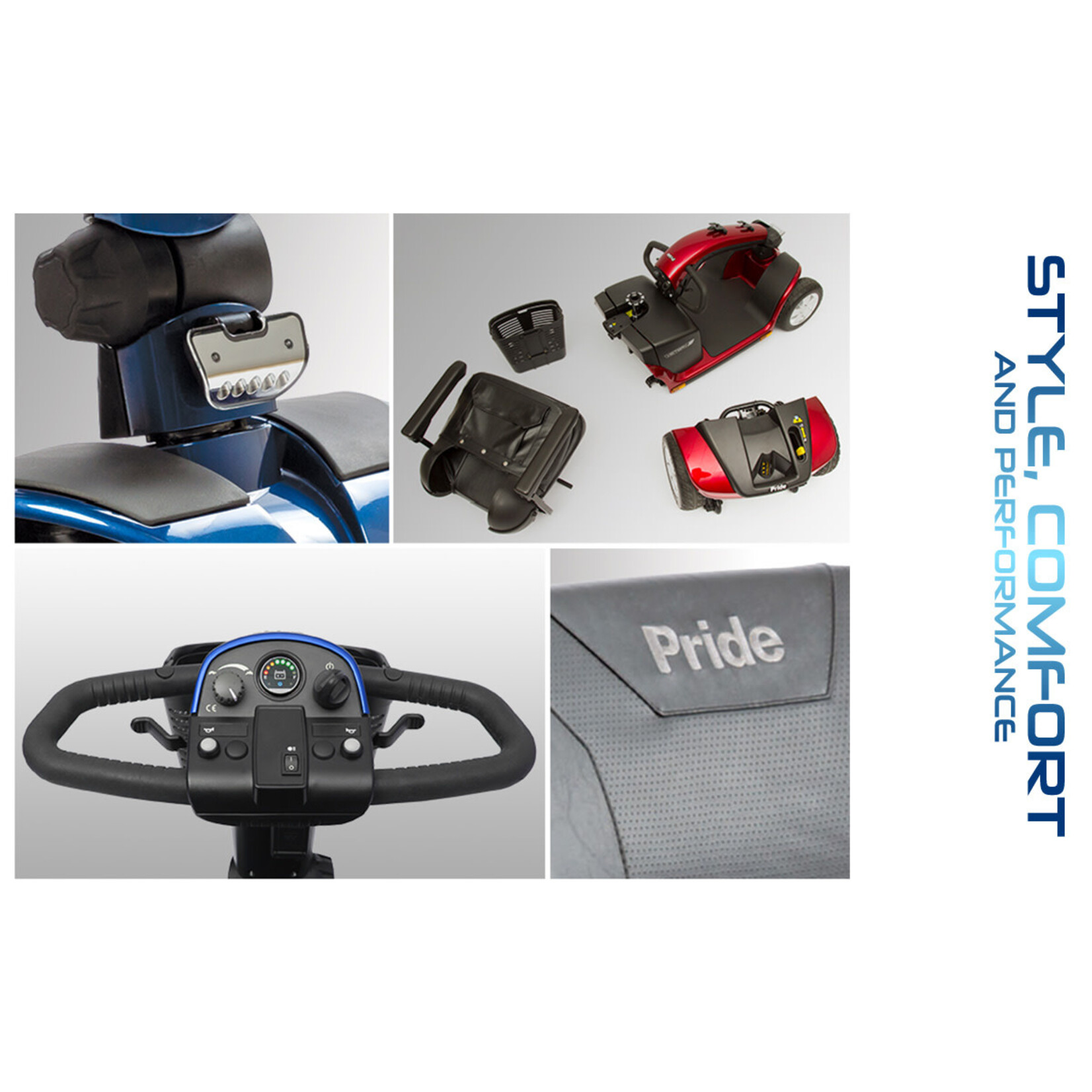 Pride Victory 10 4-Wheel 40AH Scooter