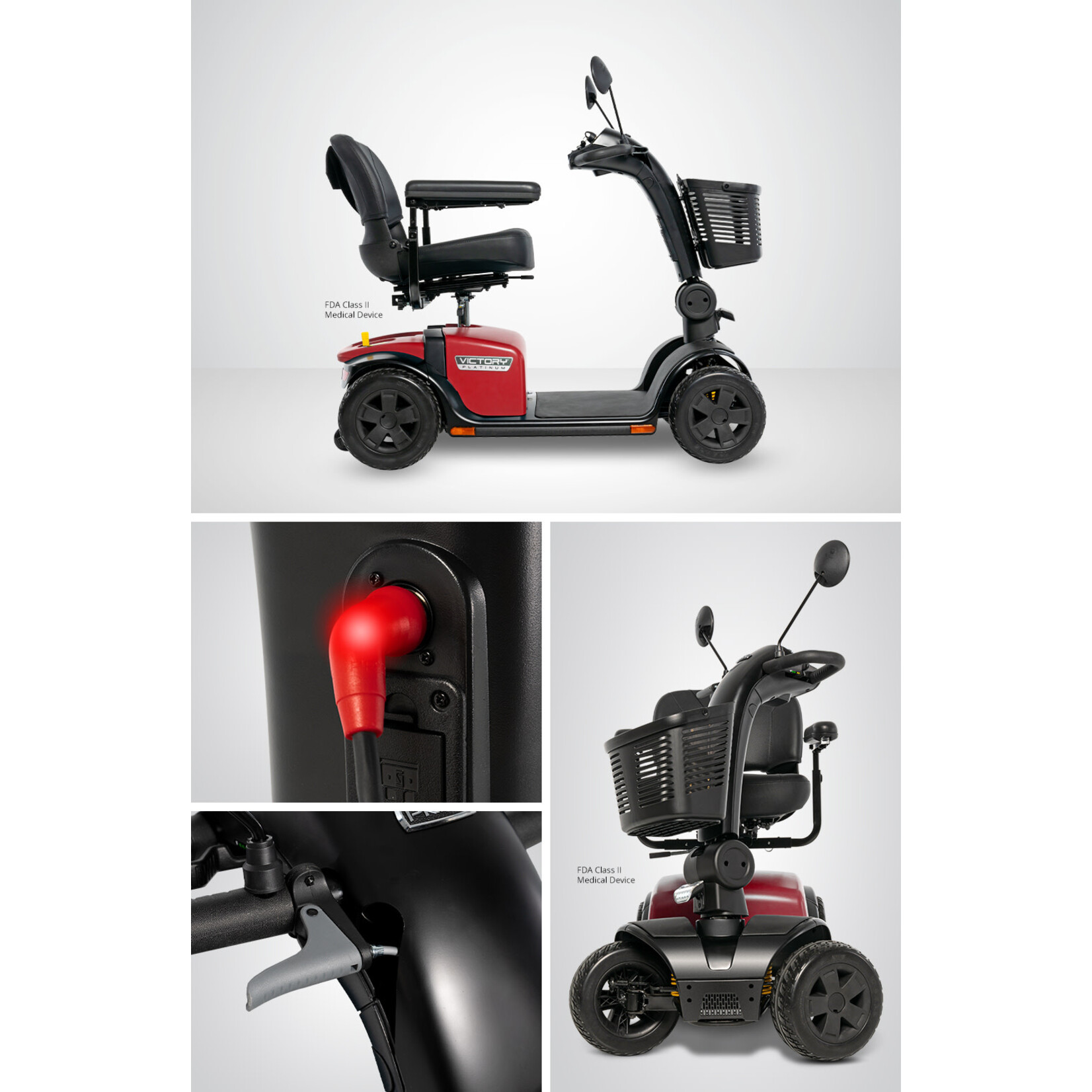 Pride Victory Platinum 4-Wheel Scooter