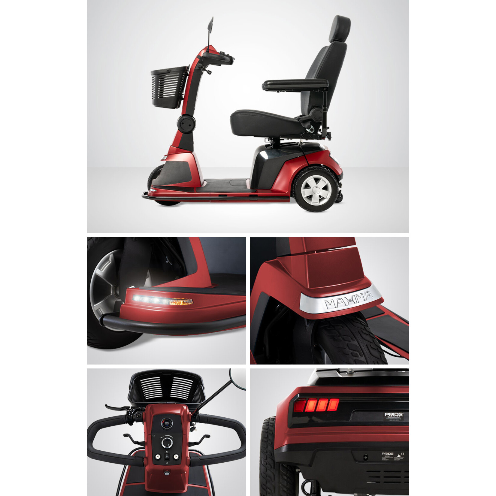 Pride Maxima 3-Wheel Scooter