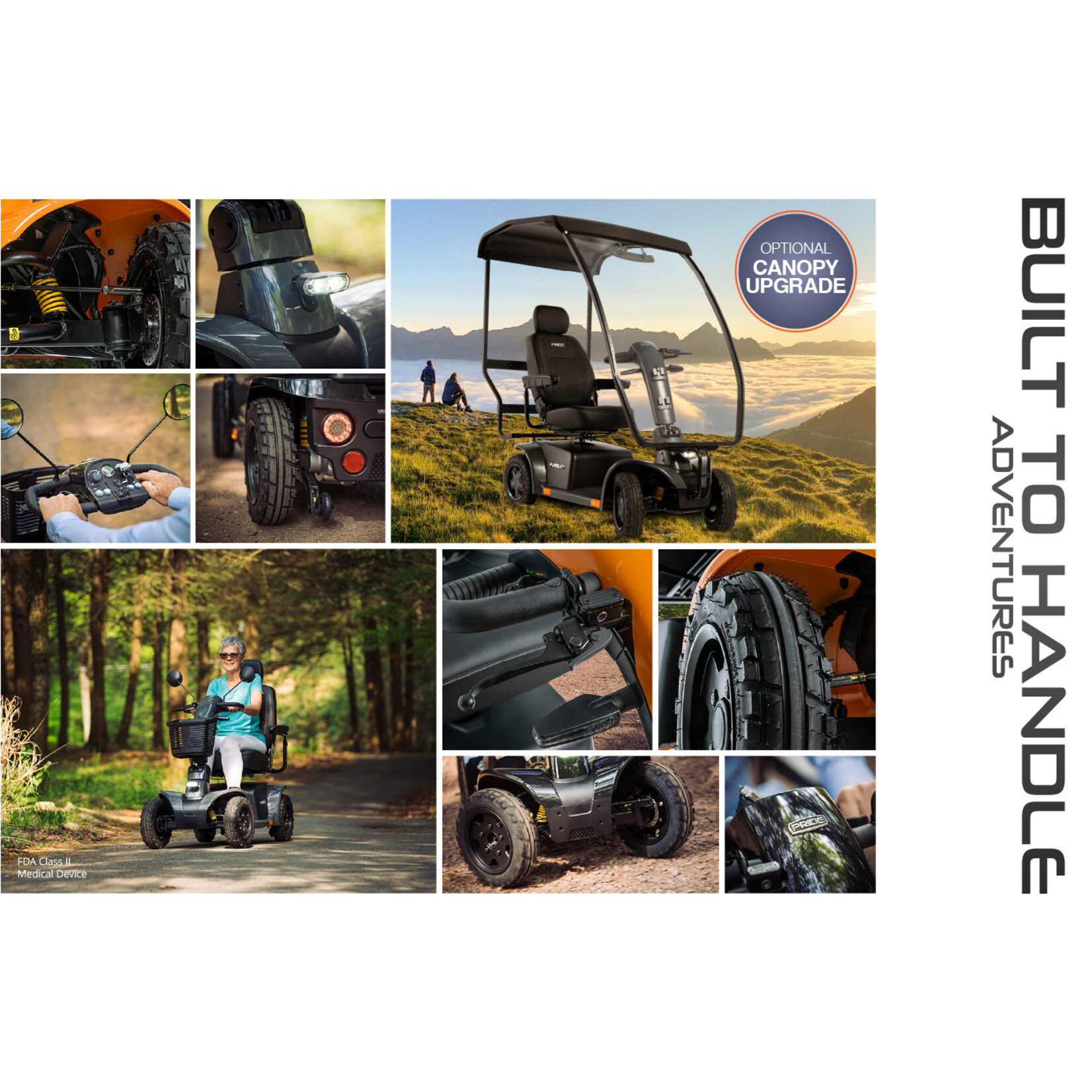Pride Pursuit 2 with 50 AH Battery 4-Wheel Scooter