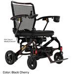 Pride Jazzy Carbon 27, Night Sky, with 17” x 17” Foam Seat, 12 Ah Lithium-ion Battery Electric Wheelchair