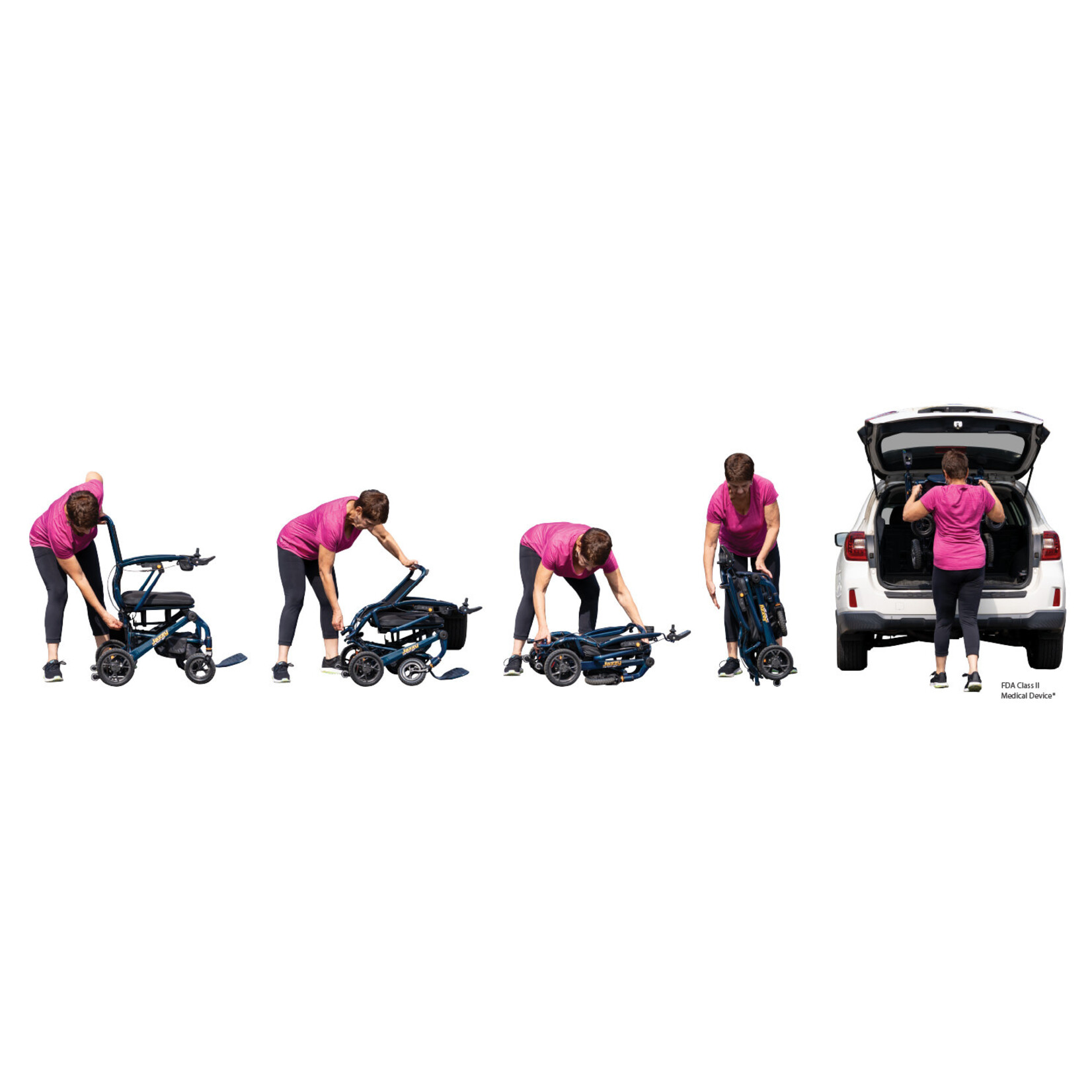 Pride Jazzy Carbon 27, Night Sky, with 17” x 17” Foam Seat, 12 Ah Lithium-ion Battery Electric Wheelchair