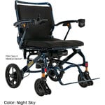 Pride Jazzy Carbon HD, Night Sky, with 20” x 20” Foam Seat, 20 Ah Lithium-ion Battery Heavy Duty Electric Wheelchair