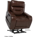 Pride VivaLift Premier Lift Chair, Sorrento Leather Coffee