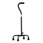 Nova HEAVY DUTY QUAD CANE LRG BLK