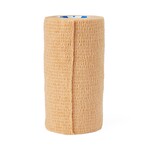 Medline Non-Sterile Self-Adherent Wrap 4" x 5 yds., Tan (Generic Coban)