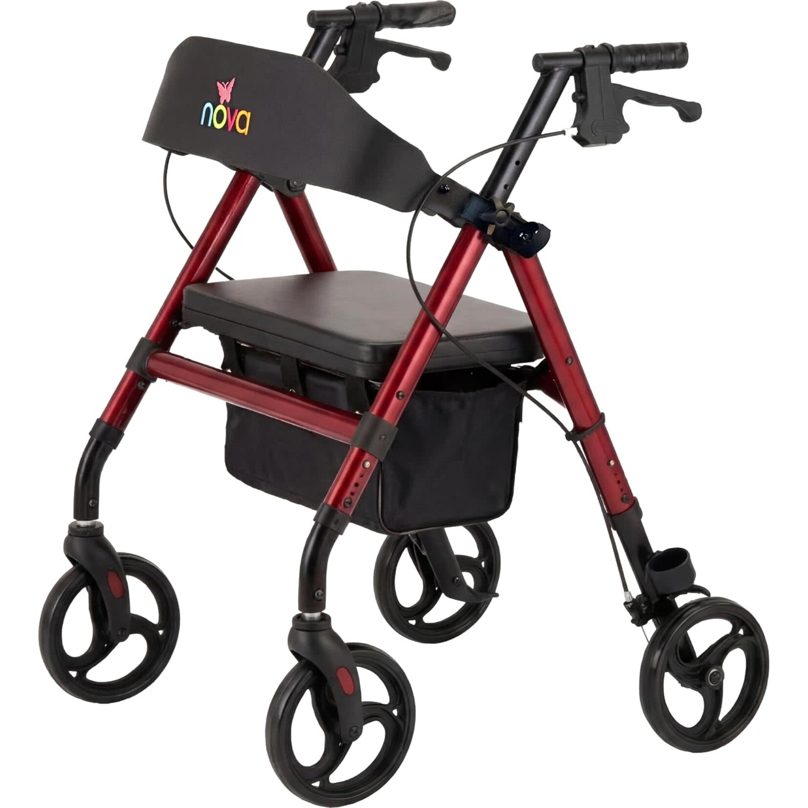 Nova Vega Rollator - Red