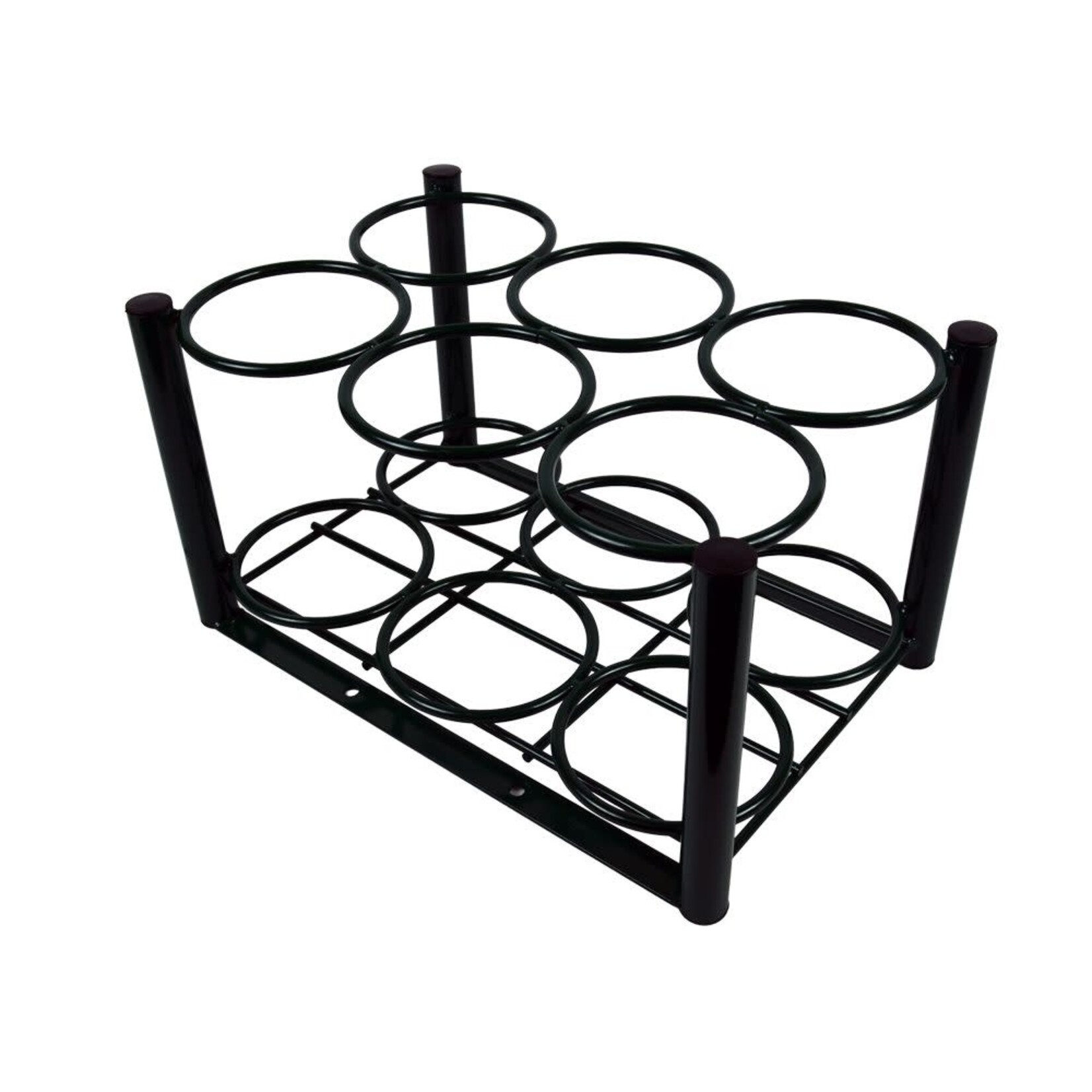 Mada Oxygen Cylinder Rack Stand for 6 D or E Tanks - HOLDS 6